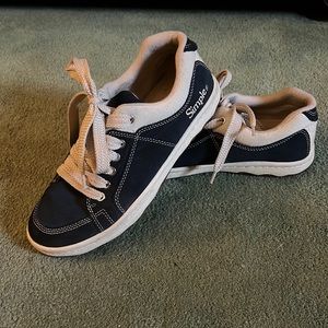 Simple OG shoes navy suede